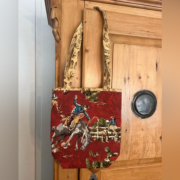 Handbags - One-Of-A-Kind Rodeo Purse/Reusable Shopping Bag Handmade